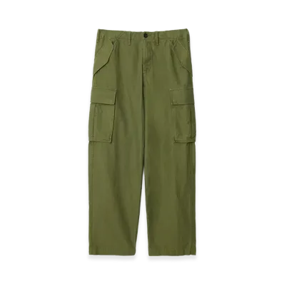 Burberry Cotton Cargo Trousers "Pasture Green"