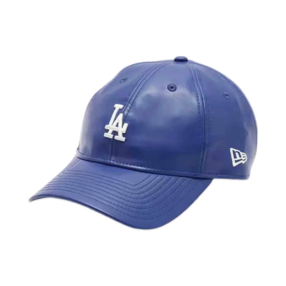NEW ERA x atmos 9Twenty Los Angeles Dodgers Wet Leather "Blue"