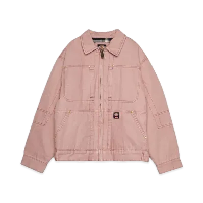 Supreme x Dickies Hooded Work Jacket "Dusty Pink"