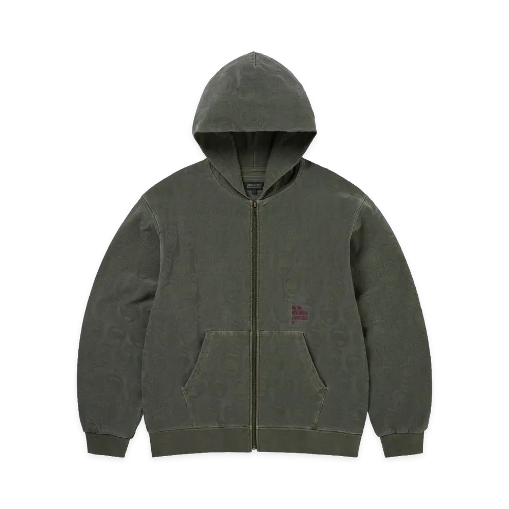 thisisneverthat x UNDERCOVER Zip Up Hoodie "Khaki"