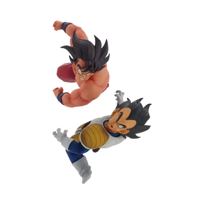 BANDAI "Ichiban Kuji" -Dragon Ball DRAGON HISTORY- B Prize Revible Moment -Son Goku VS Vegeta-