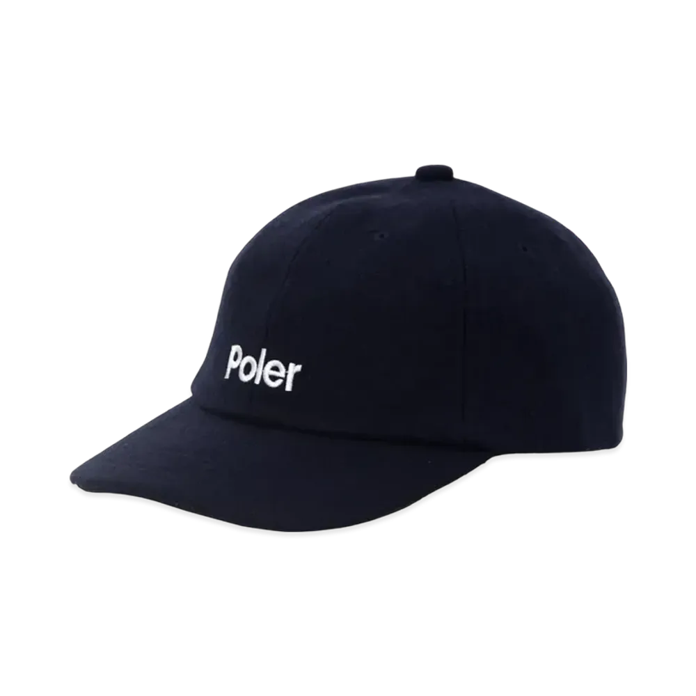 POLeR Cotton Wool Baseball Cap "Navy"