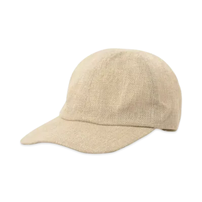 BEAMS Linen-Like 6-Panel Cap "Natural"