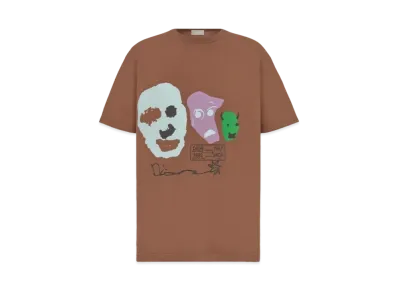 Dior x Cactus Jack Oversize T-Shirt "Coffee Brown"