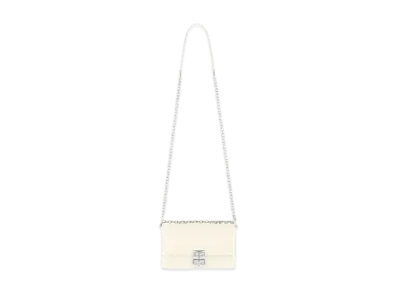 GIVENCHY Small 4G Bag in Box Leather with Chain "Ivory"