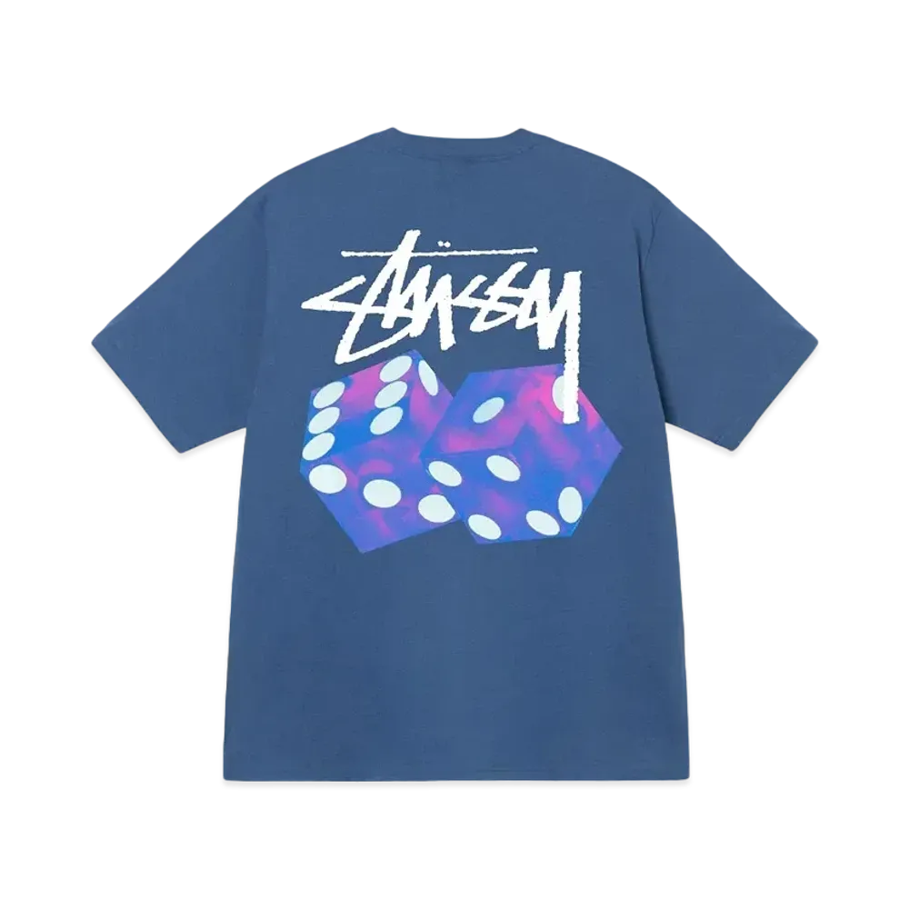 Stussy Diced Out Tee "Navy"