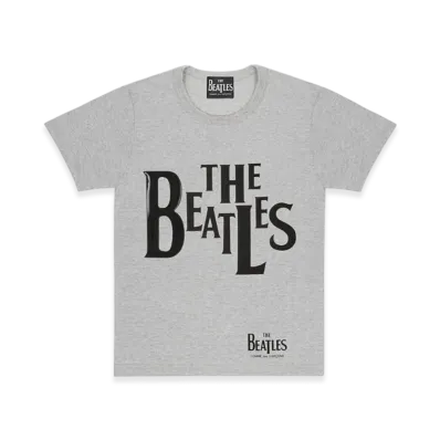COMME des GARCONS x The Beatles Rubber Printed T-Shirt "Gray"