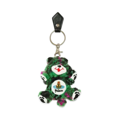 PALACE x Vivienne Westwood Teddy Charm "Green Tartan"