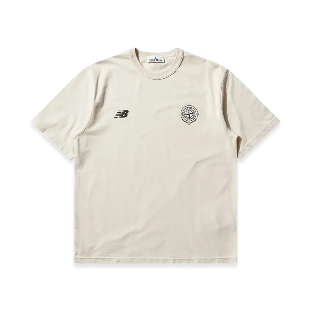 Stone Island x New Balance Shortsleeve T-Shirt "Ivory"