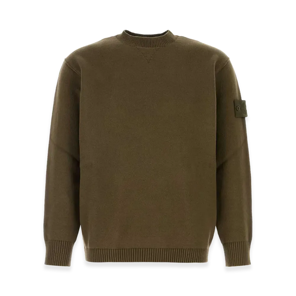 Stone Island Winter Cotton S.I. Ghost Sweater "Green"