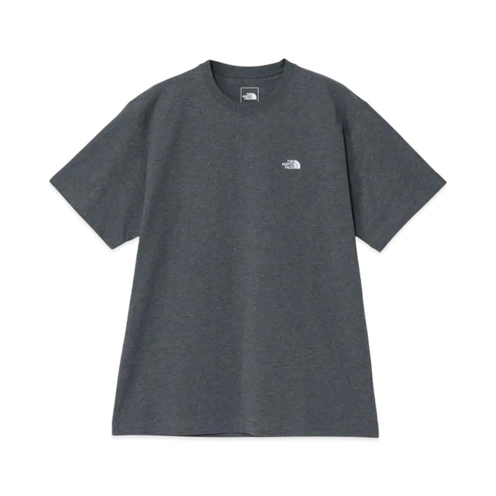 The North Face Short Sleeve Flash Dry Nuptse Cotton Tee "Mix Charcoal"