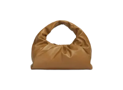 Bottega Veneta The Shoulder Pouch Large Calf "Dark Brown"