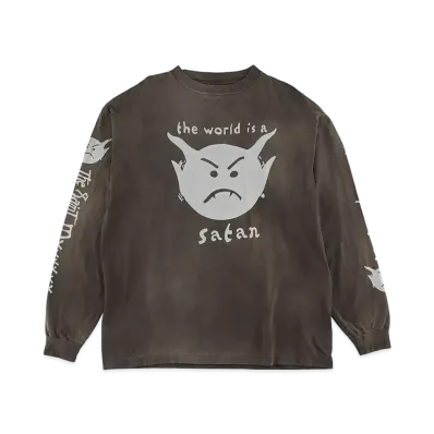 SAINT Mxxxxxx LS TEE SATAN "Black"