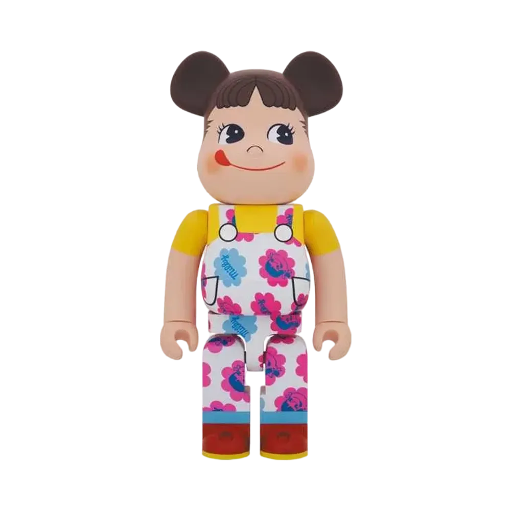 Bearbrick Peko-chan Milky 70th Anniversary Design 1000%
