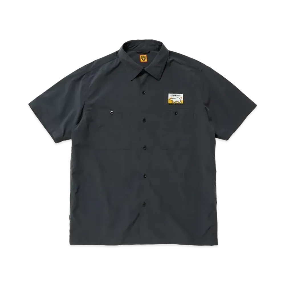 HUMAN MADE CAMP SHIRT "Charcoal"
