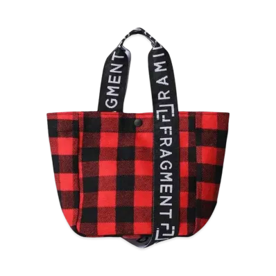 FRAGMENT x RAMIDUS Box Tote Bag (S) "Red"