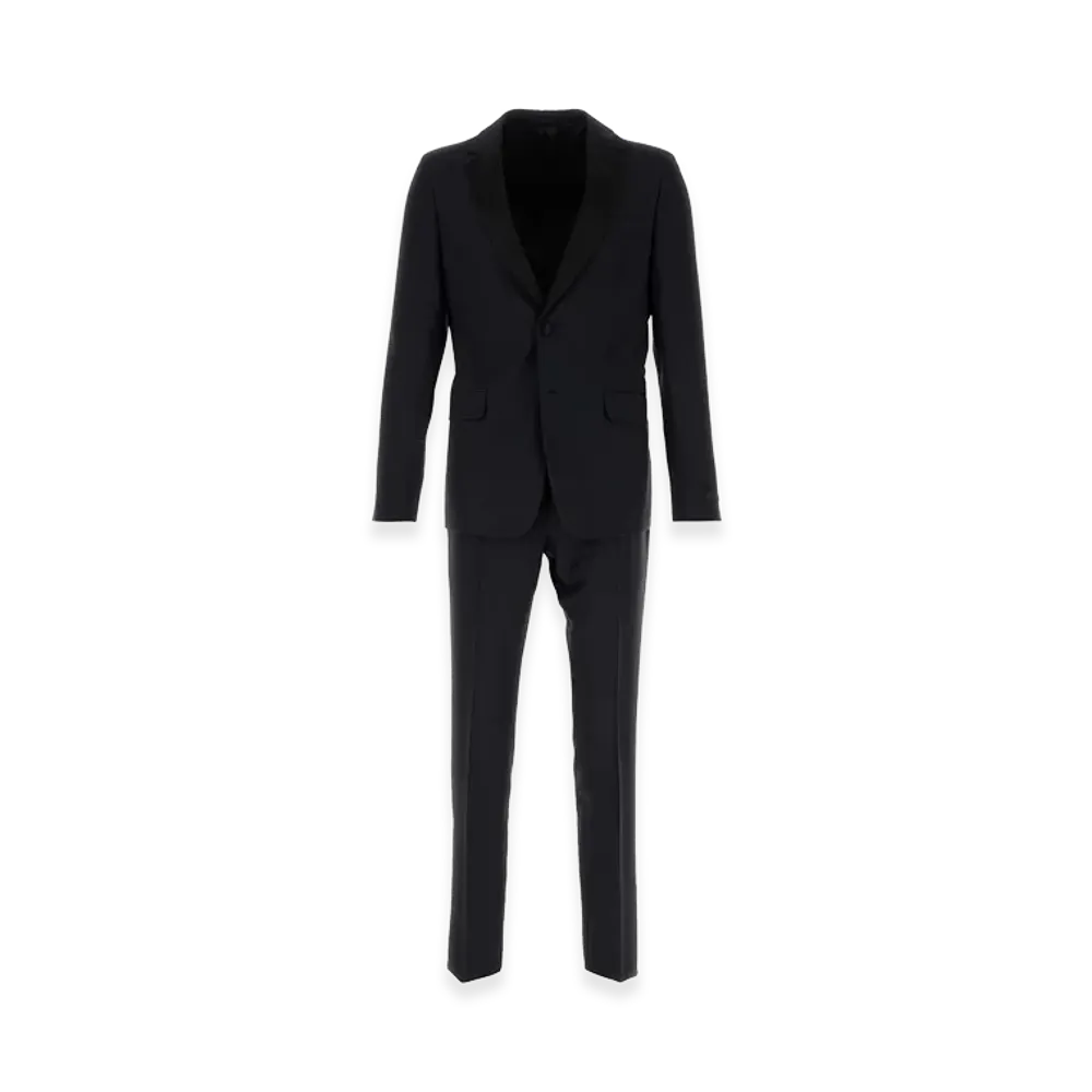 PRADA Wool Blend Tuxedo "Blue"