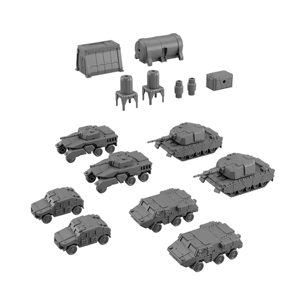 BANDAI "30 MINUTES MISSIONS" 30MM 1/144 Option Parts Set 24 (Multi-Object 1)