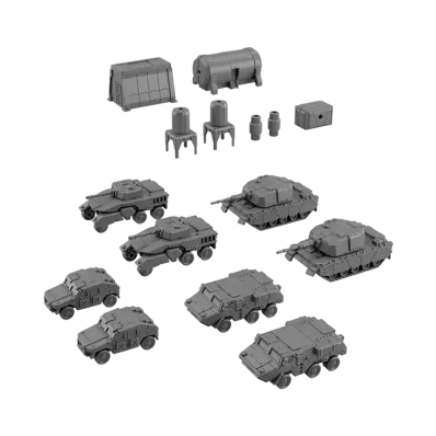 BANDAI "30 MINUTES MISSIONS" 30MM 1/144 Option Parts Set 24 (Multi-Object 1)