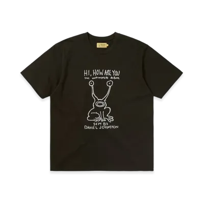 thisisneverthat x Daniel Johnston Frog Tee "Black"