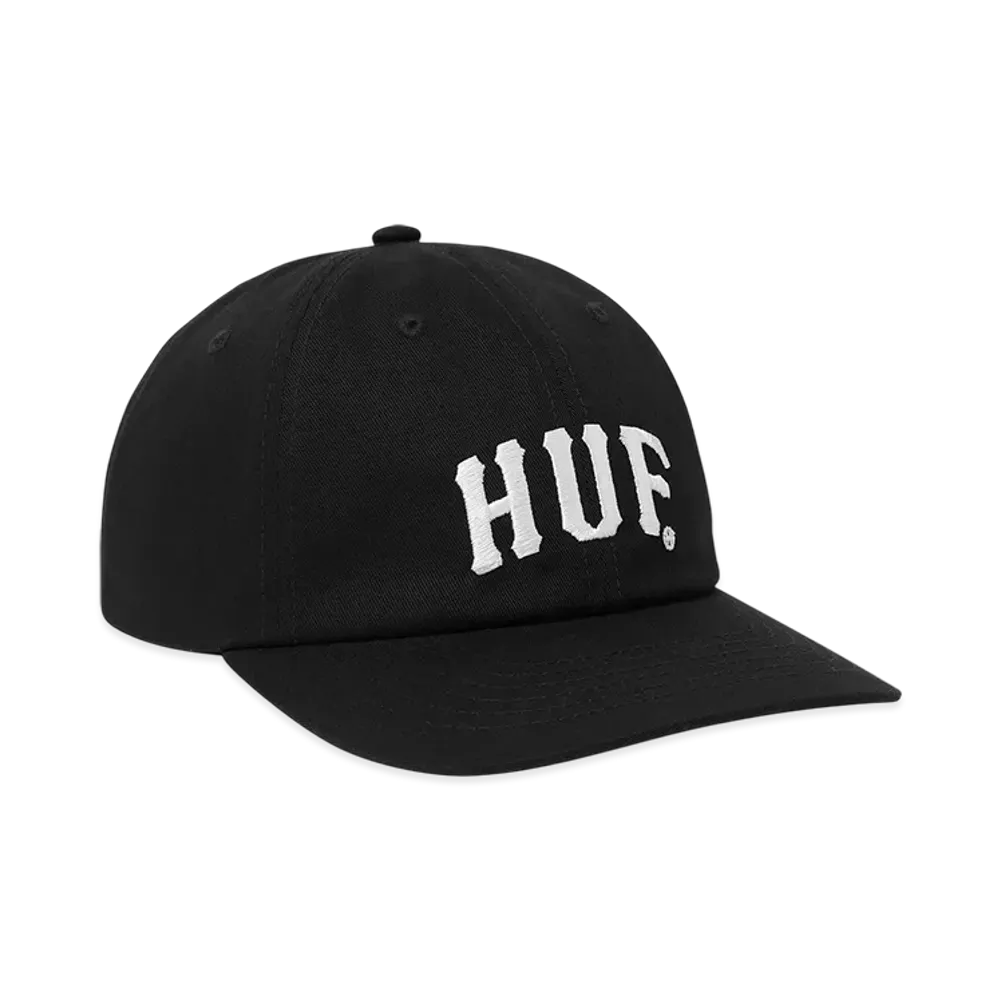 HUF WINTER 25 Arch 6 Panel CV Snapback "Black"