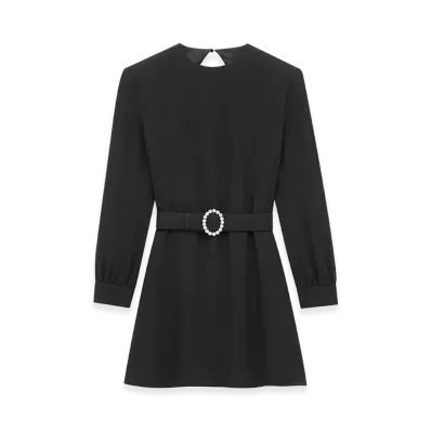 Saint Laurent Women's Robe Sable Saint Laurent Women's Organique "Black"