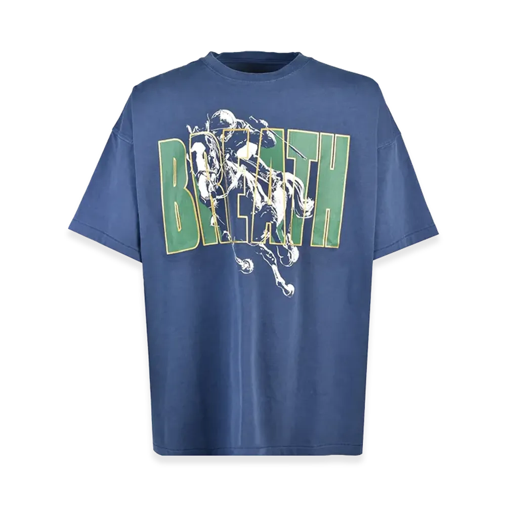 BREATH Horse Tee "Navy"