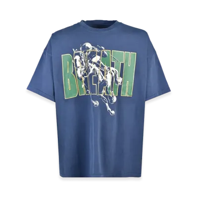 BREATH Horse Tee "Navy"