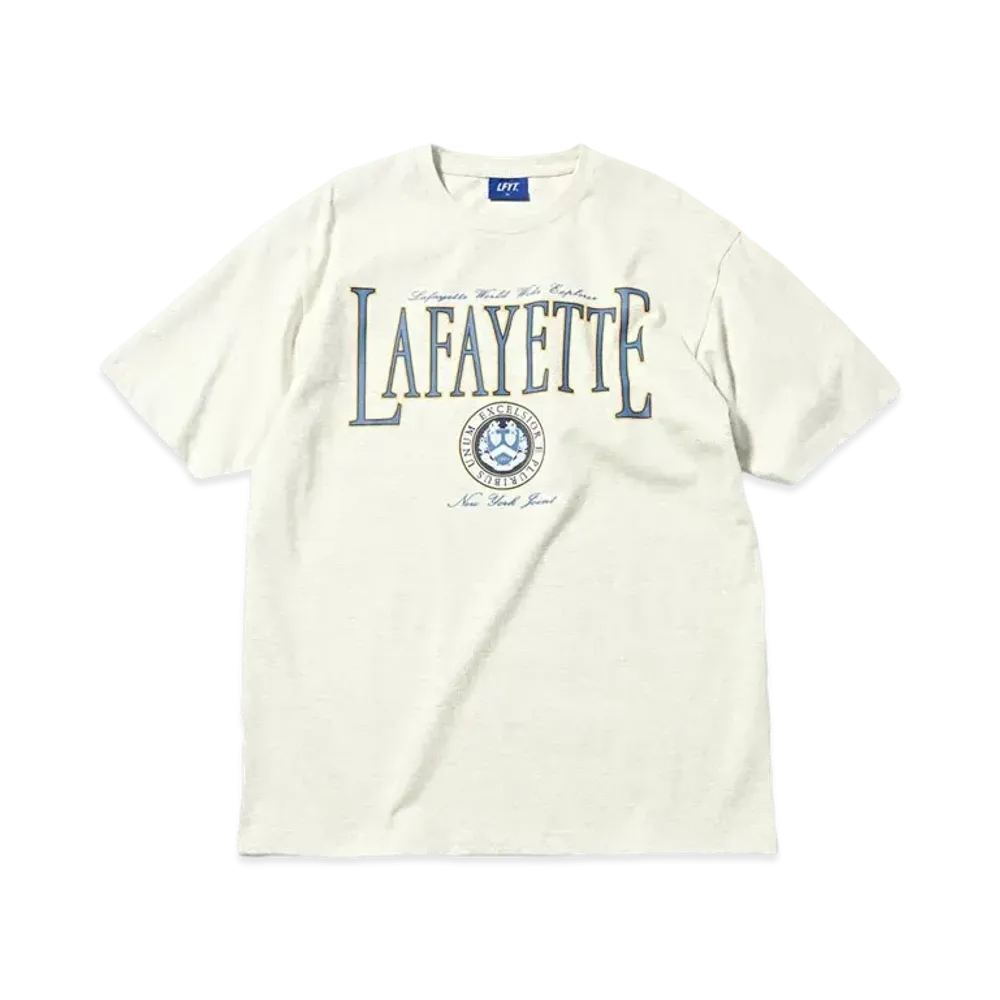 Lafayette LAFAYETTE COAT OF ARMS TEE "ASH"