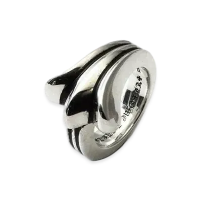 Chrome Hearts Half 720 Ring "Silver"