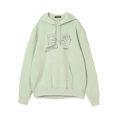 UNDERCOVER Cotton Sweatshirt Hoodie "Pale Green"