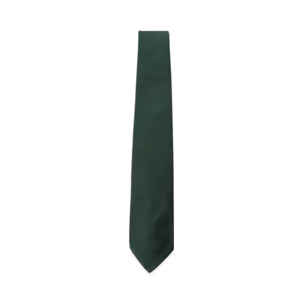 BEAMS Silk Tie Rep "DarkGreen"