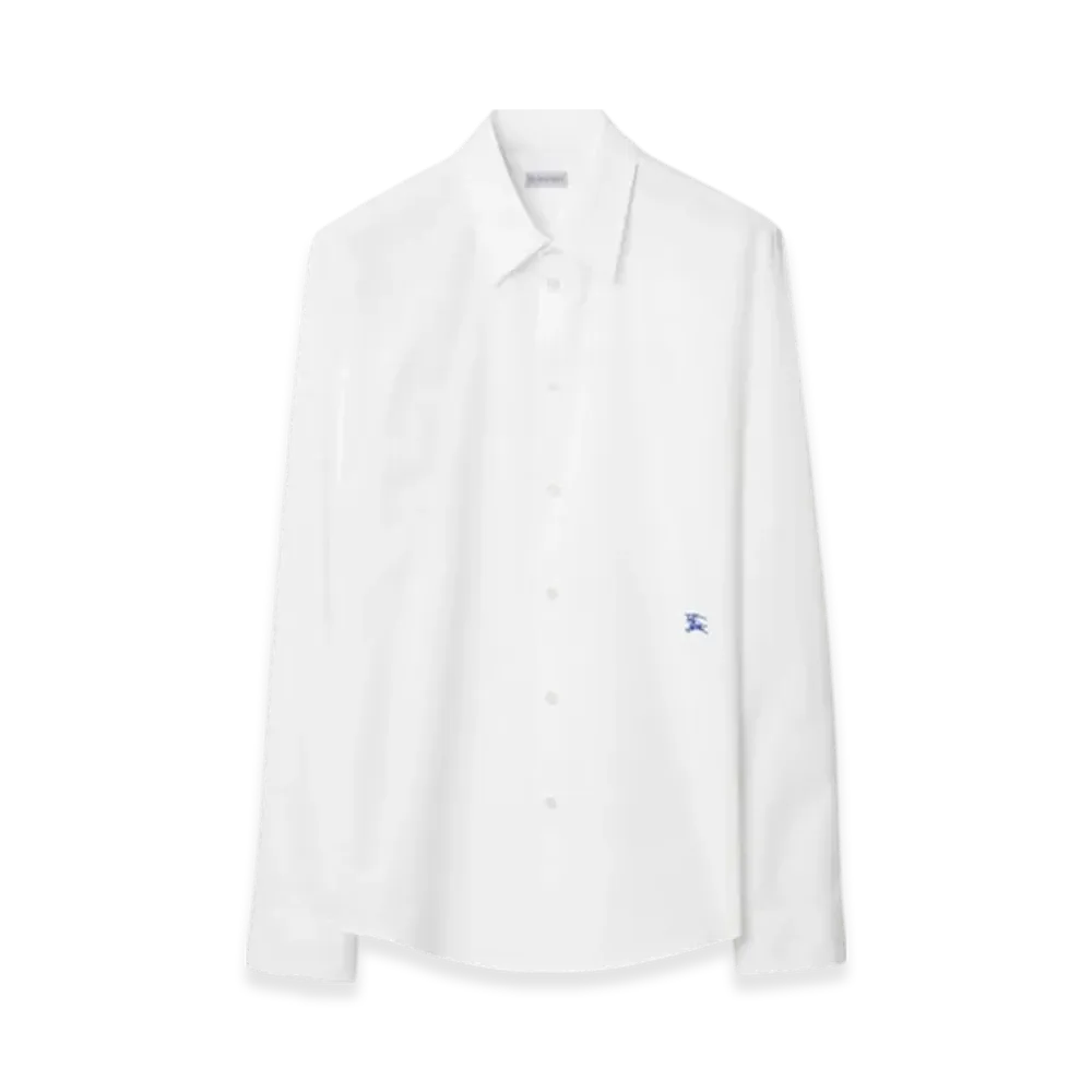 Burberry Cotton Formal Shirt "White"