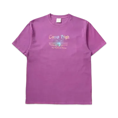 UNION CAMP HIGH SOLID T-SHIRT "Purple"