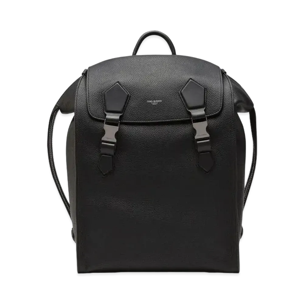 Dolce&Gabbana EDGe Backpack Touch Calfskin "Black"