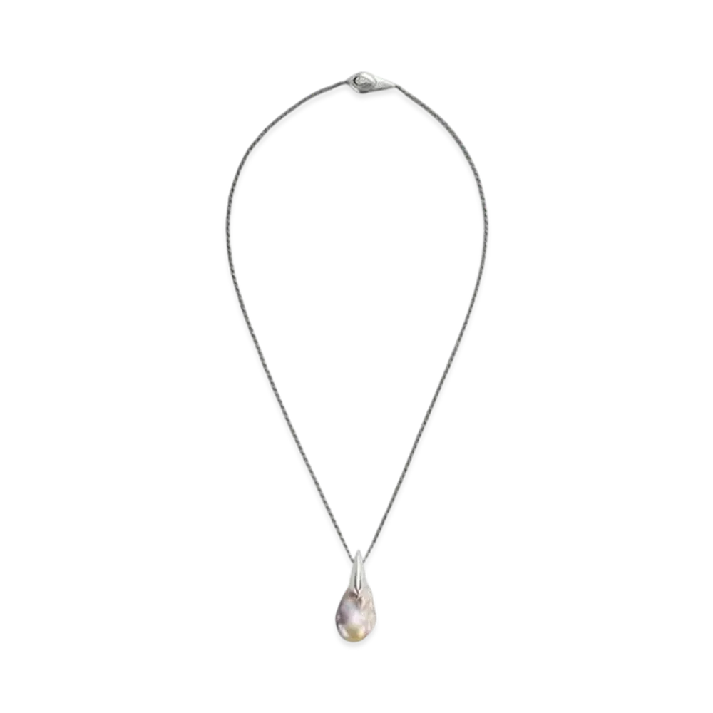 Bottega Veneta Pearl Pendant "NaturalPink"