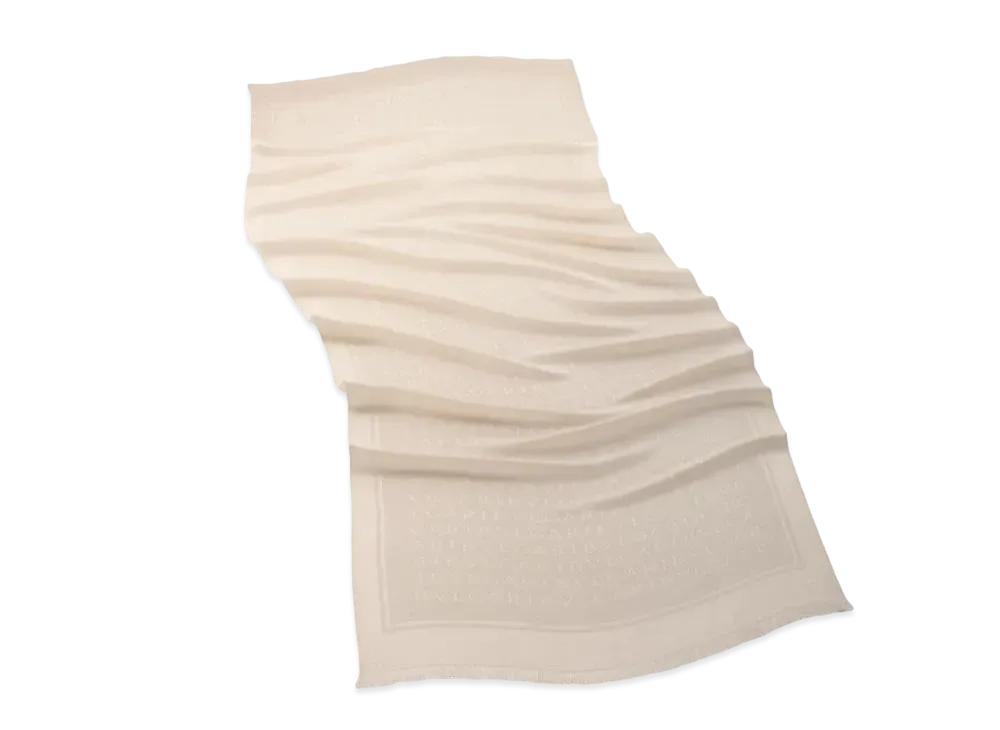 BVLGARI Logomania Stole "White"