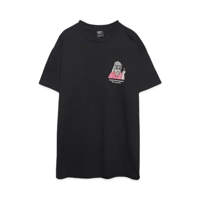 BROTHER MERLE Men's Knit S/S Crew T-Shirt - Reggie "Black"