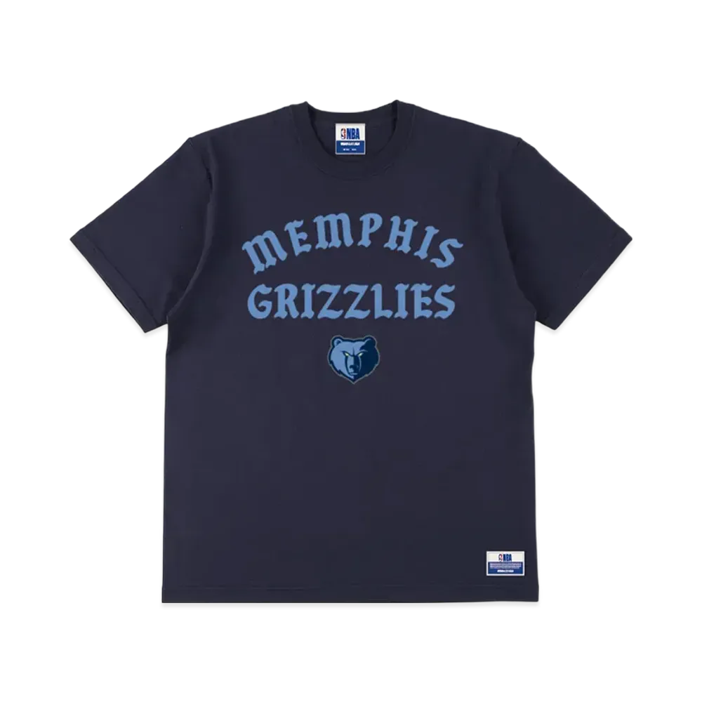 WIND AND SEA x NBA Memphis Tee "Navy"