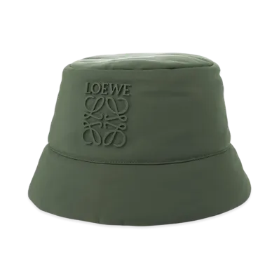 LOEWE Puffy Bucket Hat "Khaki Green"