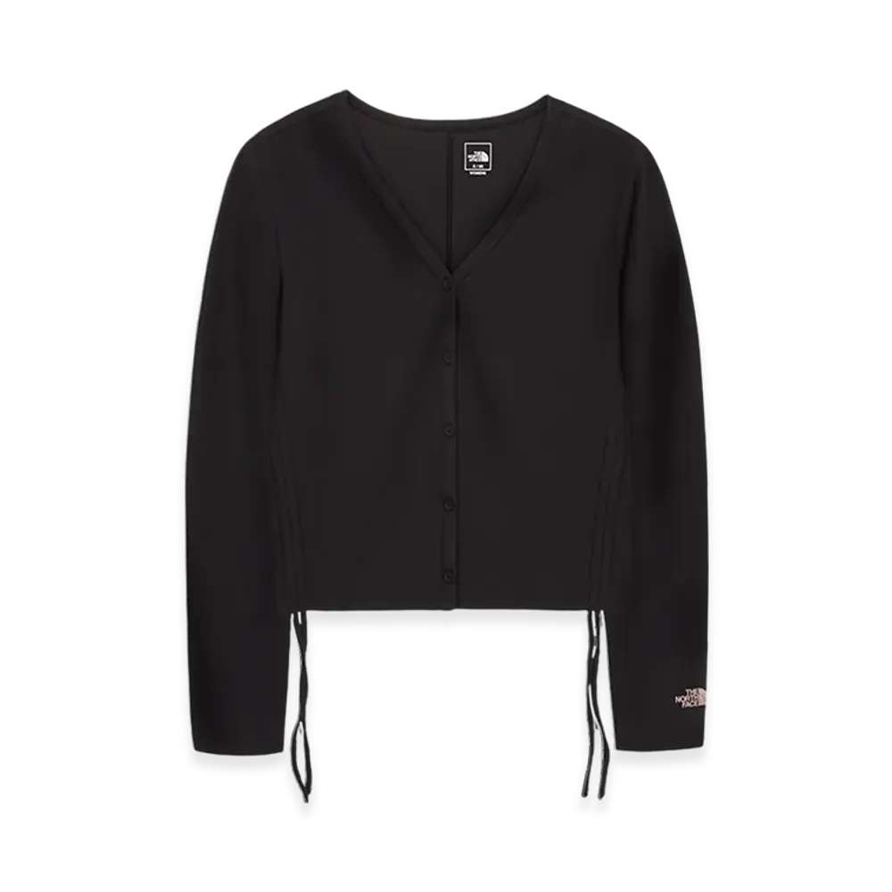 The North Face Soft Ribbed Cardigan - 25SS (W) "Black"