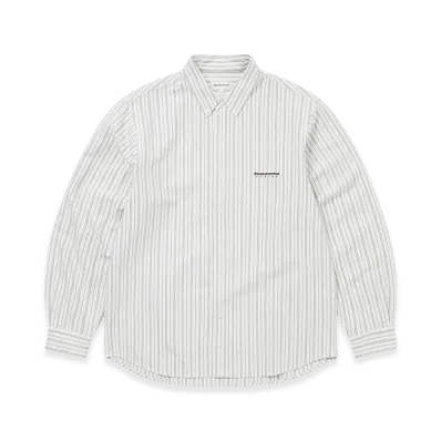 thisisneverthat DSN Striped Oxford Shirt "Off White"