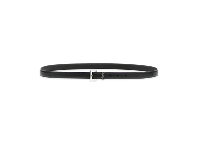 Saint Laurent Cassandre Belt "Black"