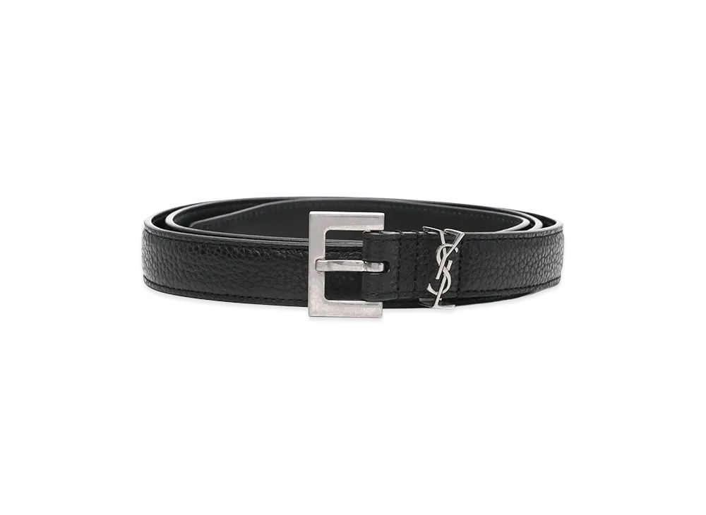 Saint Laurent 'Tiny Cassandre' Belt "Black"