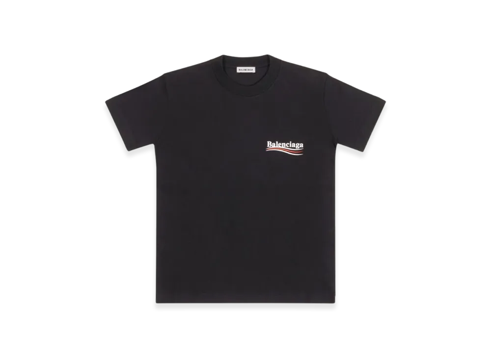 BALENCIAGA Women's Political Campaign Small Fit T-Shirt