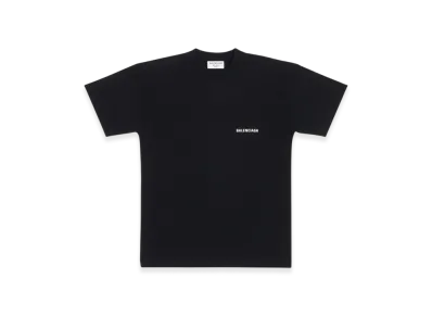 BALENCIAGA Women's Large Fit T-Shirt "Black"