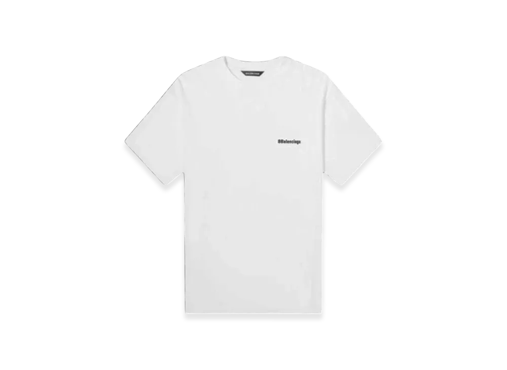 BALENCIAGA BB Logo T-Shirt "White"