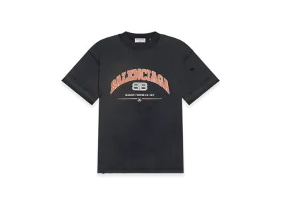 BALENCIAGA Maison BALENCIAGA T-Shirt Medium Fit "Black"