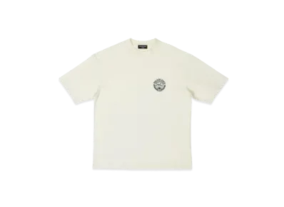 BALENCIAGA Scissors Crest Medium Fit T-shirt "Beige/Black"