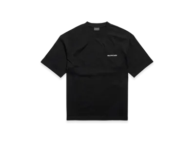 BALENCIAGA Logo Medium Fit T-Shirt "Black"